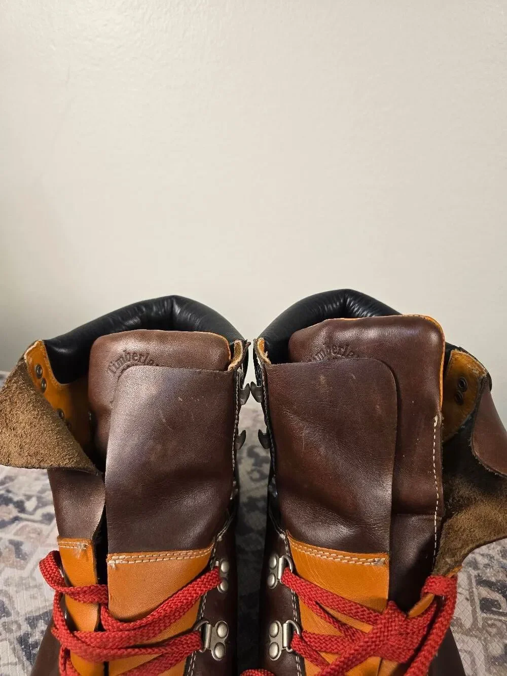 Vintage Timberland 1978 Hiker Super Boot USA Vibram Sole Men’s Size 12